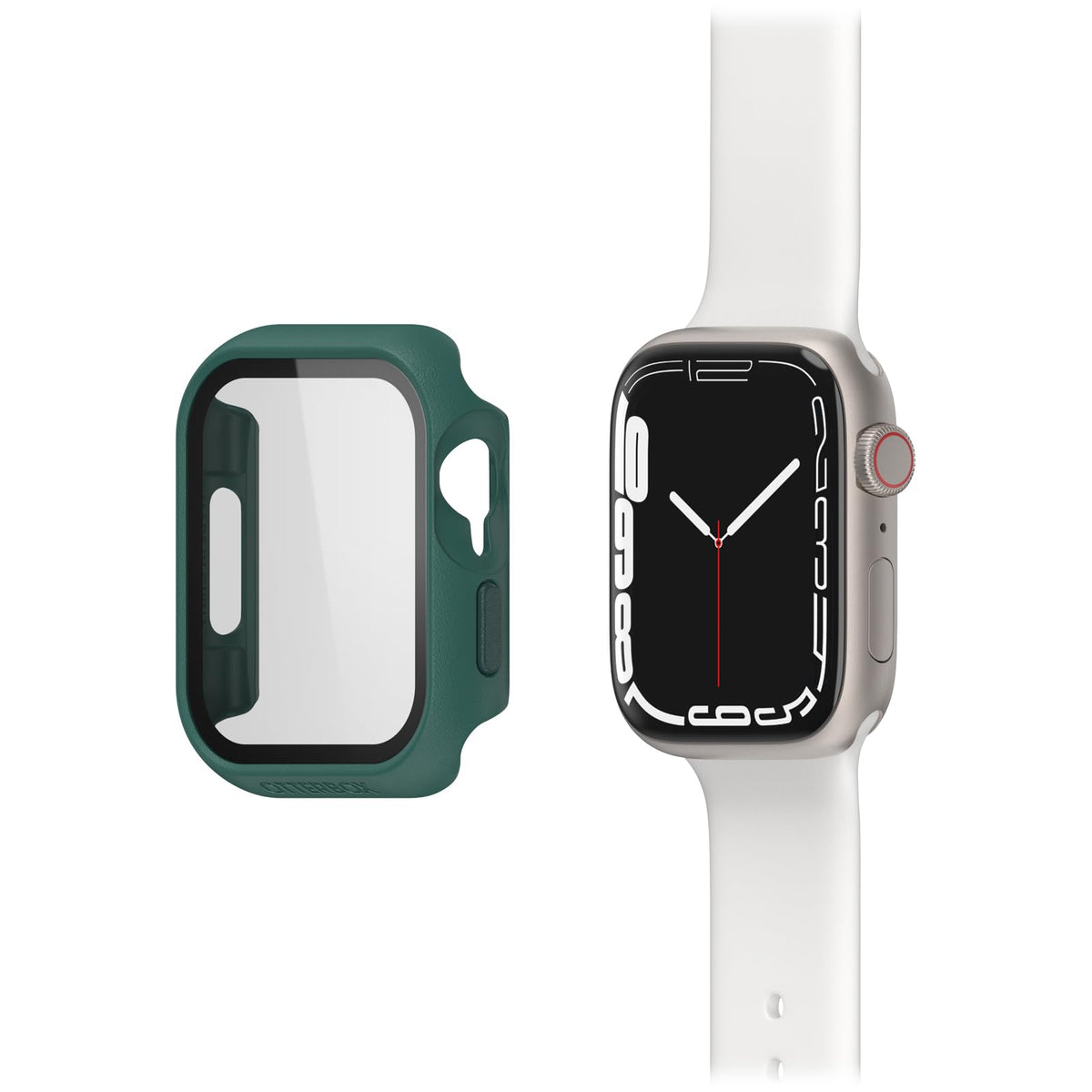 OtterBox Eclipse - Funda para Apple Watch Series 8 y 7 de 45 mm, Color Verde