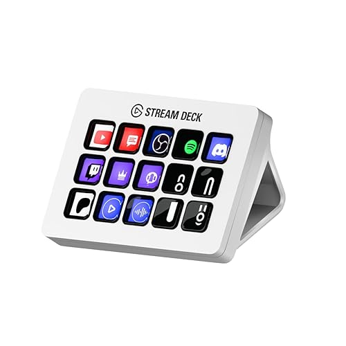 Elgato Stream Deck MK.2 White, controlador de estudio