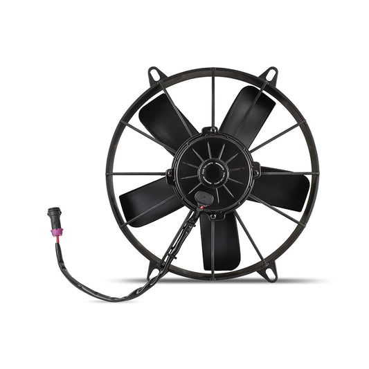 Mishimoto Race Line Ventilador de Alto Caudal 28 cm, Negro, MMFAN-11HD