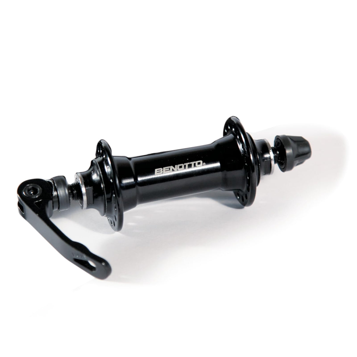 Maza BENOTTO 32x32B Cassette Alumnio con Bloqueos con Balero Sellado Negro GL-B21 (2 Piezas)