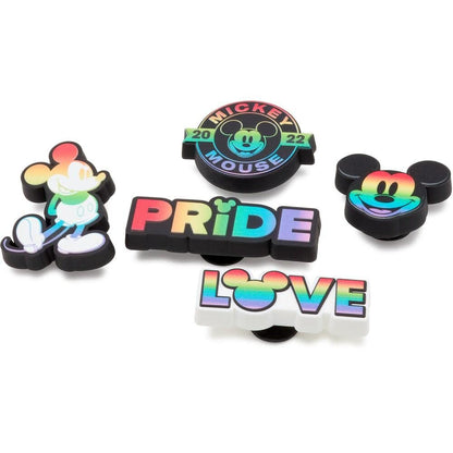Crocs Jibbitz - Paquete múltiple de dijes para zapatos de Star Wars | Jibbitz - 5 Pack De - Celebración del arco iris