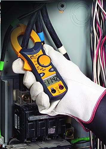 IDEAL 61-746 600 Amp Clamp-Pro Clamp Meter with True RMS | 600 A, Medición CA/CC, Diseño Mandíbula Cónica, Apagado Automático