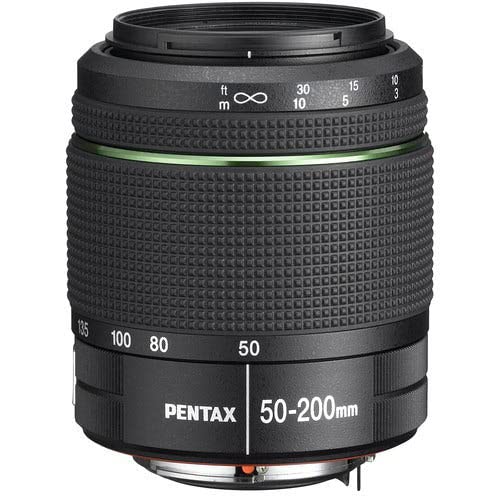 Pentax SMC DA 50-200 mm F4-5.6 ED WR Lente, color negro