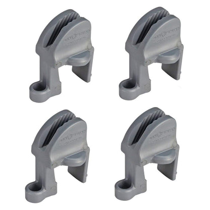 Extreme Max Colgador de Guardabarros 3005.5061, Gris, Paquete de 4