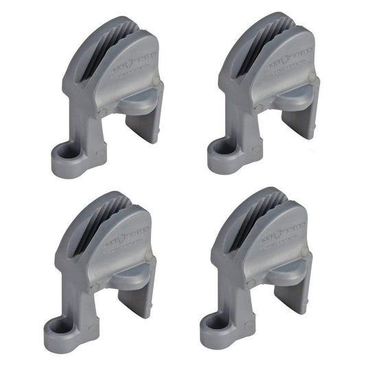 Extreme Max Colgador de Guardabarros 3005.5061, Gris, Paquete de 4