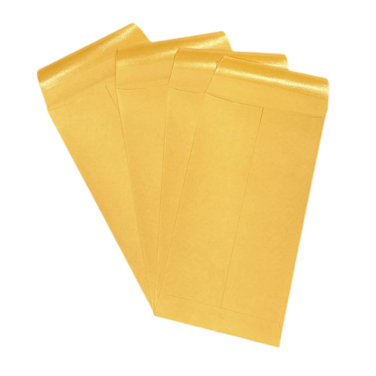 Sobres Coin Oxford N° 5, Color Amarillo, Cierre Engomado, Caja con 500 Piezas.