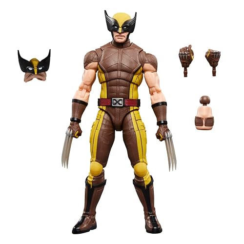 Marvel Legends Wolverine Traje Marrón 15 cm