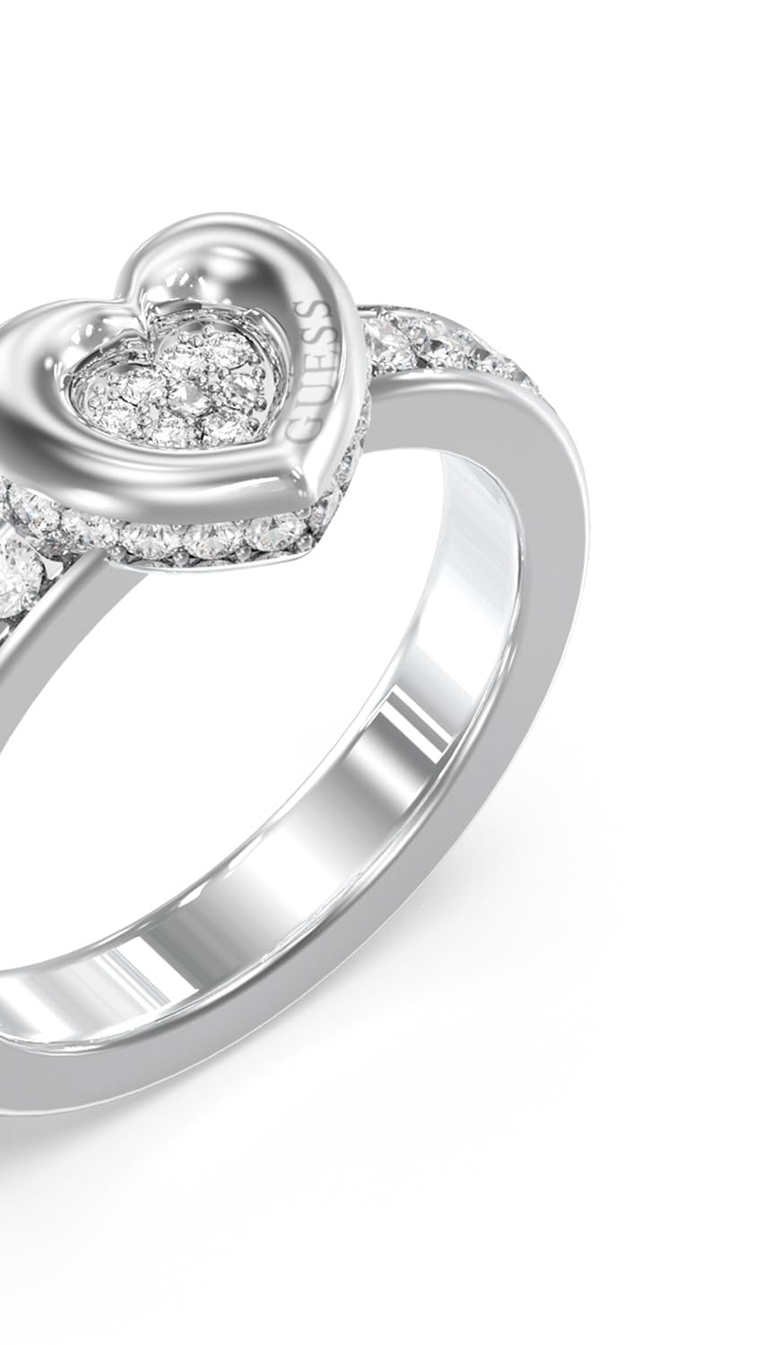 GUESS Anillo para Mujer L.O.V.E. color Plata