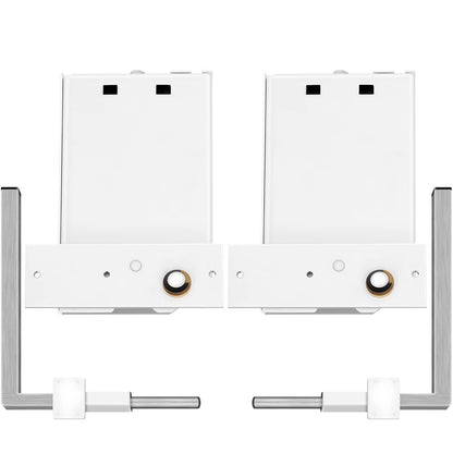 VEVOR Kit de Accesorios de Murphy Cama de Montaje Horizontal para Pared, Mecanismo de Muelles Resistente, Bricolaje para Tamaño Queen Individual, Blanco, 38 * 28.5 * 6