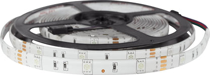 Tira RGB con 150 LEDS 5050 Exterior 36W de Potencia, 12V, Lúmenes 900-1,800, 5 metros, Indice de Proteccion 65, Atenuable, Apertura de 120°