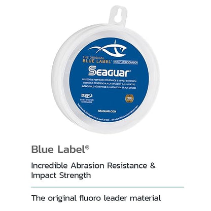Seaguar Blue Label Sedal Transparente de fluorocarbono, 22.8 m