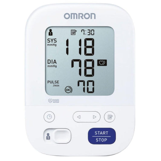 OMRON X3 Comfort Baumanómetro de Brazo, Bluetooth y App Connect | Validado clínicamente, incluso en embarazo. Brazalete Intelli Wrap 22-42 cm. Detecta latidos irregulares. Garantía 5 años.