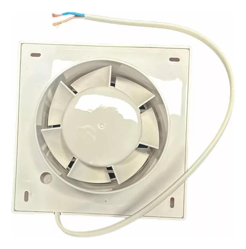 Igoto EX4-16W Extractor de aire empotrable 16W, Color blanco, 15X15 cm