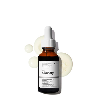 The Ordinary Granactive Retinoid 2% Emulsion, Suero para Signos de Evenjecimiento con Retinoide al 2% — Retinoide avanzado para mejorar los signos de la edad y la textura de la piel, 30ml