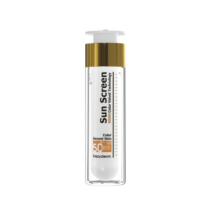 Frezyderm Color Velvet Protector Solar Facial SPF50+ con Acabado Matte 50ml | Protector Solar Facial SPF50+