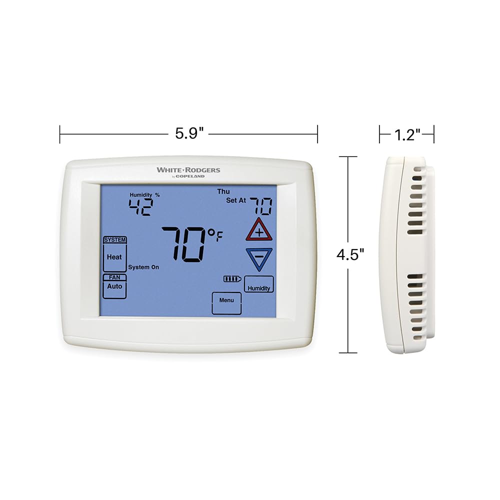 Emerson 1F95-1277 visualización táctil termostato programable de 7 días
