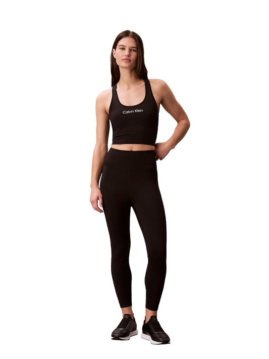 Calvin Klein Performance Logo Low Impact Longline Sports Bra Sujetador Deportivo Mujer