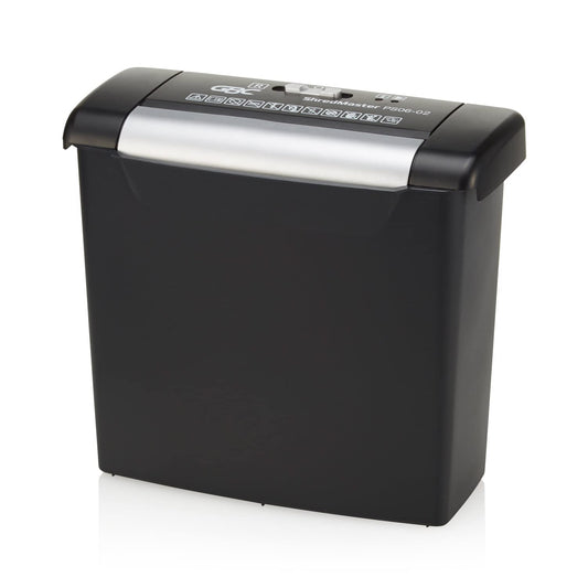 Gbc Trituradora de Papel 6 Hojas, Corte Recto, ShredMaster PS06-02|1757402