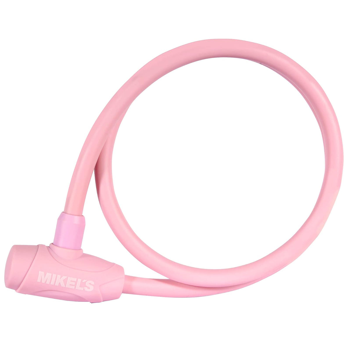 MIKEL´S - Mikel's C-121R Cable Candado con Llaves, Color Rosa, 1 mt