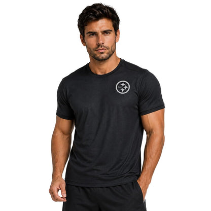 NFL Playera Deportiva Pittsburgh Steelers Negro para Hombre