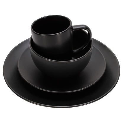 Le Bonne Table by Crown Baccara - Vajilla de Cerámica, de 16 piezas, 4 personas