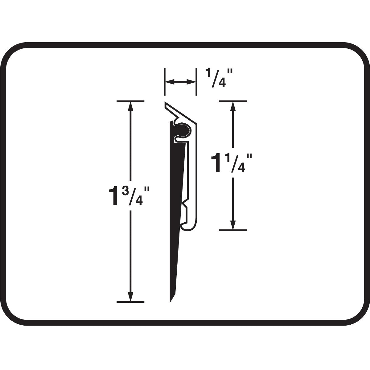 M-D Building Products 69604 - Barrido de puerta para todas las estaciones, aluminio resistente, ideal para uso residencial y comercial, fácil instalación con sello de goma pesado, garantiza comodidad