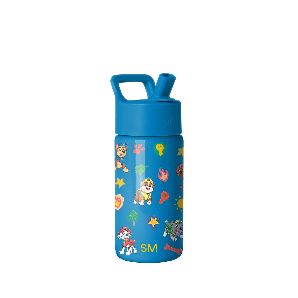 Simple Modern Kids Summit Vaso Infantil con Popote - 14 onzas - azul