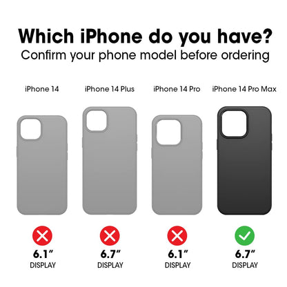 OtterBox SYMMETRY SERIES para iPhone 14 Pro Max (ONLY) - YOU LILAC IT (Morado)