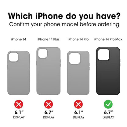OtterBox SYMMETRY SERIES para iPhone 14 Pro Max - NEGRO