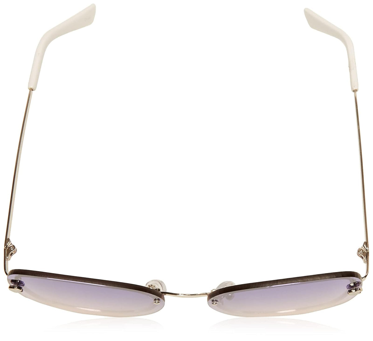 Rocawear Women 's R677 SLV Cateye anteojos De Sol, Plata, 63 mm