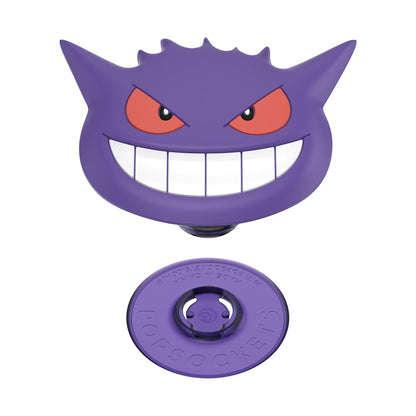 PopSockets - Empuñadura para teléfono con Soporte expandible, Agarre calcomanía, PopOut, Pokemon - Cara de Gengar