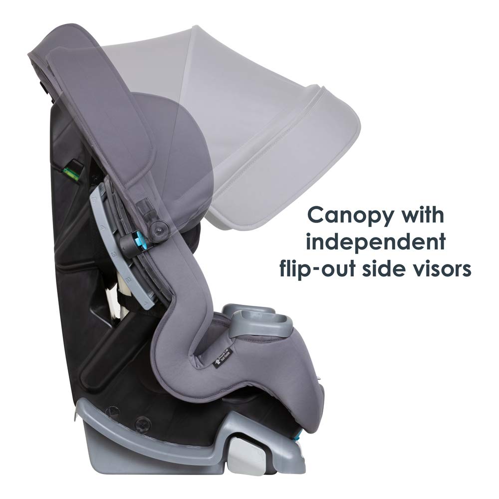 Baby Trend Cover Me Asiento Convertible de Automóvil 4 en 1 de 1.8 a 45.4 kg, Toldo Ajustable Integrado con Protección Solar UPF 50+, Vespa