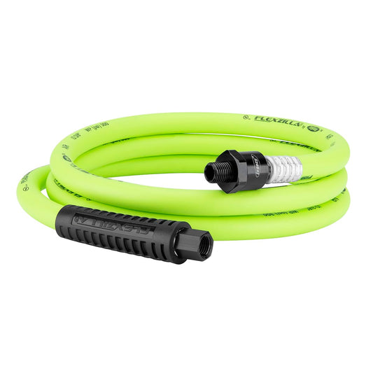 Legacy Manufacturing HFZ3806YW2B Manguera de Aire Giratoria Flexzilla 3/8 Pulgadas x 6 Pies, Híbrido, Verde Claro