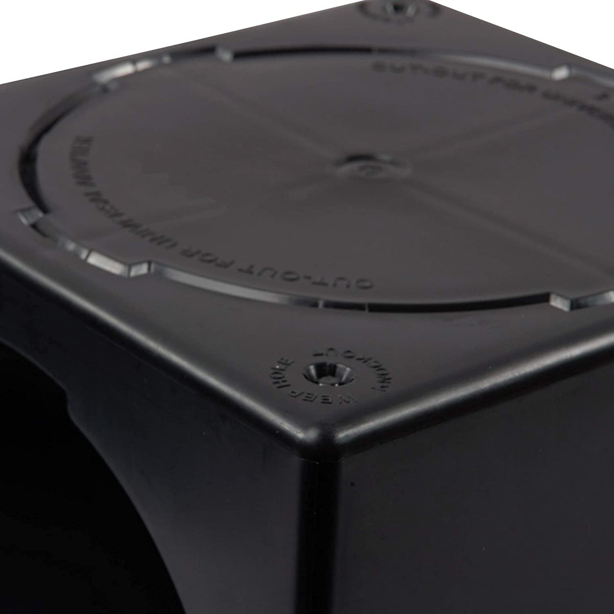 NDS Kit de Drenaje Cuadrado 9 pulgadas con Lavabo, 2 Adaptadores y Rejilla Negra