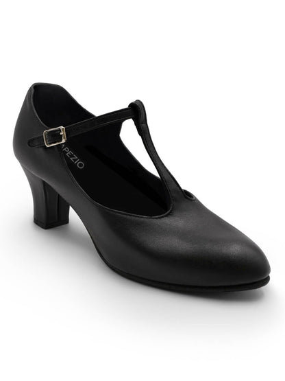 Capezio Jr. Footlight T-Strap Zapatillas de Baile para Mujer