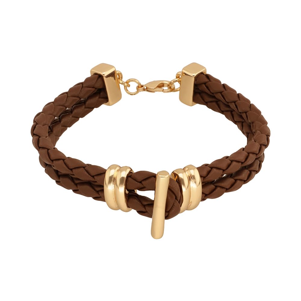 Nine West Pulsera Dorado Sencillo para Mujer
