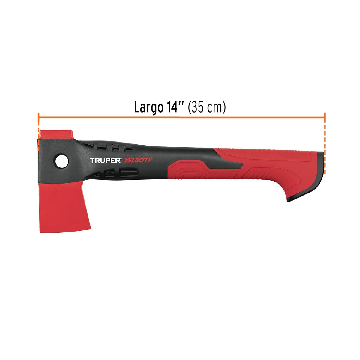 Truper HVE-1, Hacha 1 LB, Mango Nylon, 14'