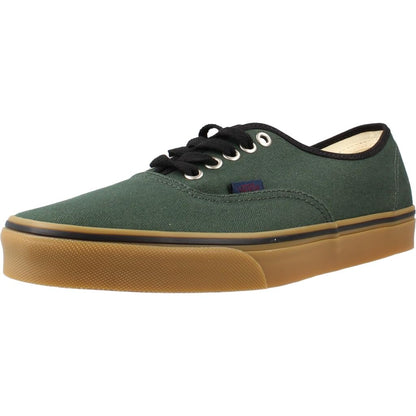Vans Authentic Tenis Clásicos de Lona Unisex - 25.0 cm - Verde