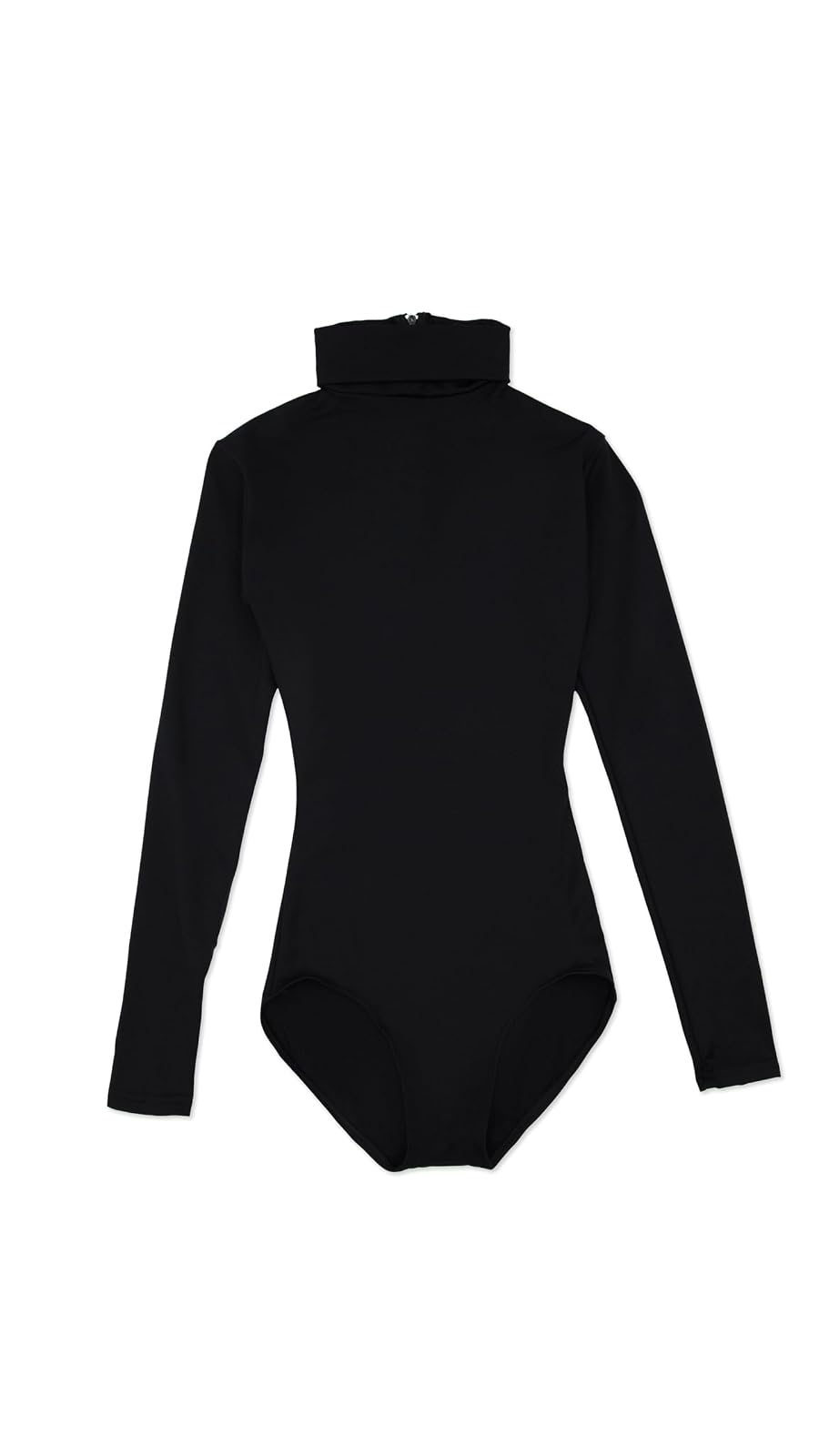 Capezio - Maillot de manga larga con cuello alto para mujer
