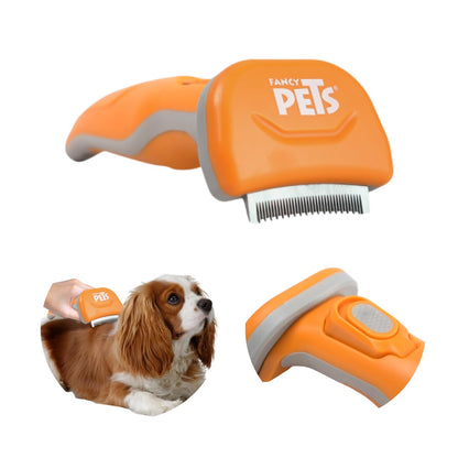 Fancy Pets Deslanador Curvo para Perros - Chico