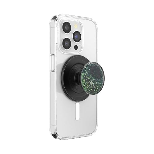 PopSockets - Agarre para teléfono MagSafe, Agarre y Soporte magnético Seguro para teléfono, Soporte Manos Libres, Compatible con Carga inalámbrica, Harry Potter, Tidepool There Only Power