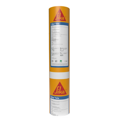 Sika - Tela de Refuerzo para Impermeabilizantes Acrílicos y de Poliuretano - Para Zonas Críticas para Cubrir Fisuras - Alta Resistencia a Tensión y Rasgado - Rollo de 1.1 m x 100 m