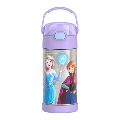 Thermos Funtainer Botella Infantil de Acero Inoxidable 12 oz - Frozen 2
