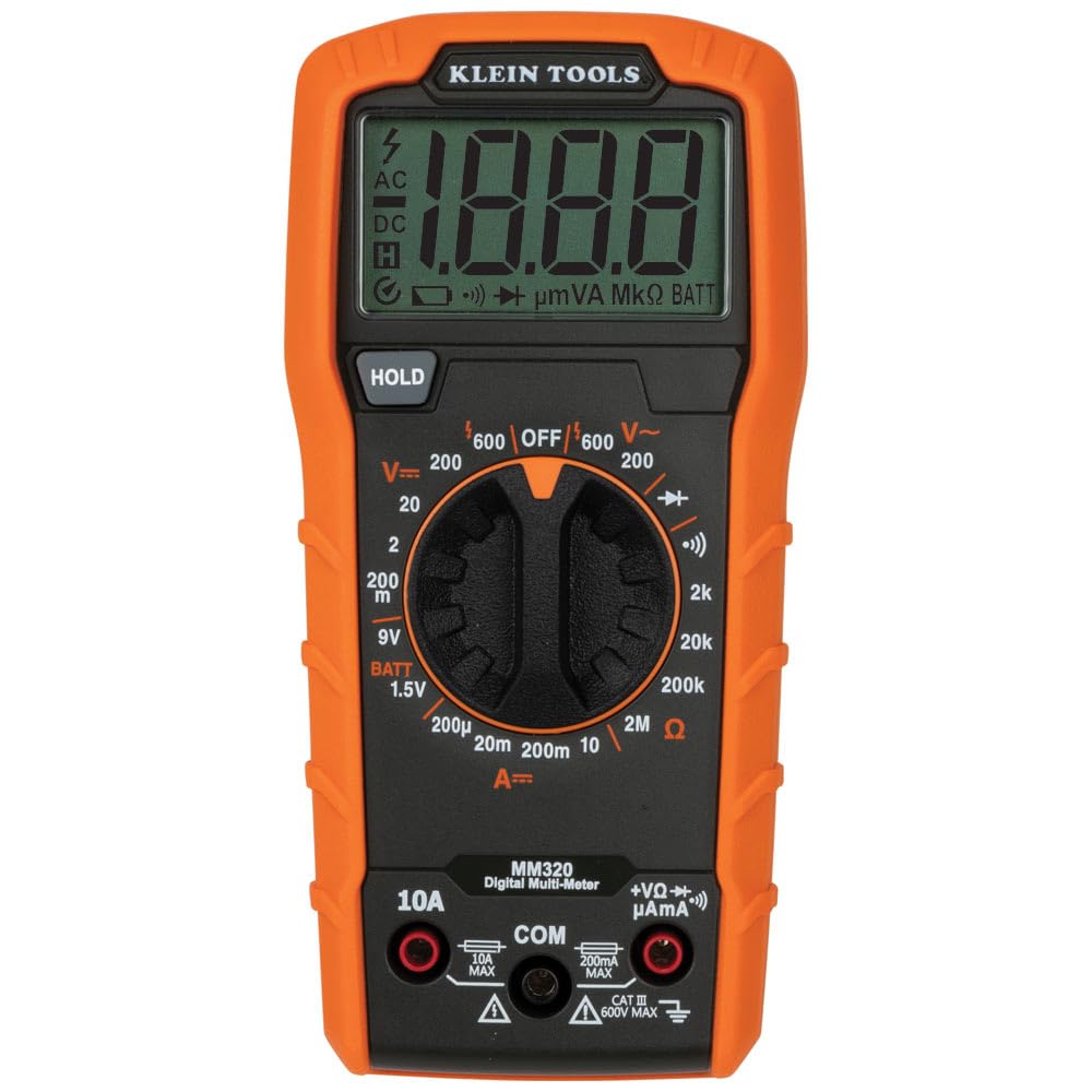 KLEIN TOOLS 69355 | Kit De Prueba Eléctrica | Multímetro | LCD