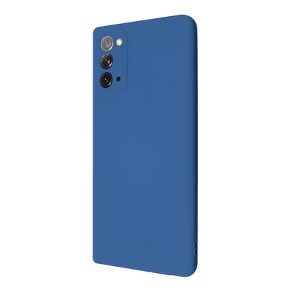 Molan Cano Funda Case de Silicon Suave Protector Acabado Mate para Samsung Galaxy S20 Fe (Azul)