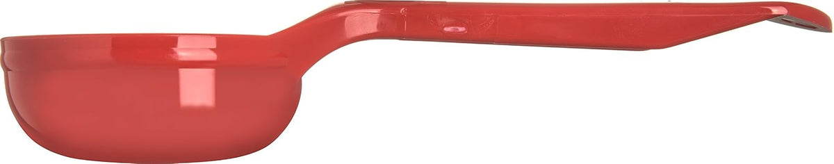 Carlisle 492405 - Cuchara de control de porciones (mango corto, 2 oz), color rojo