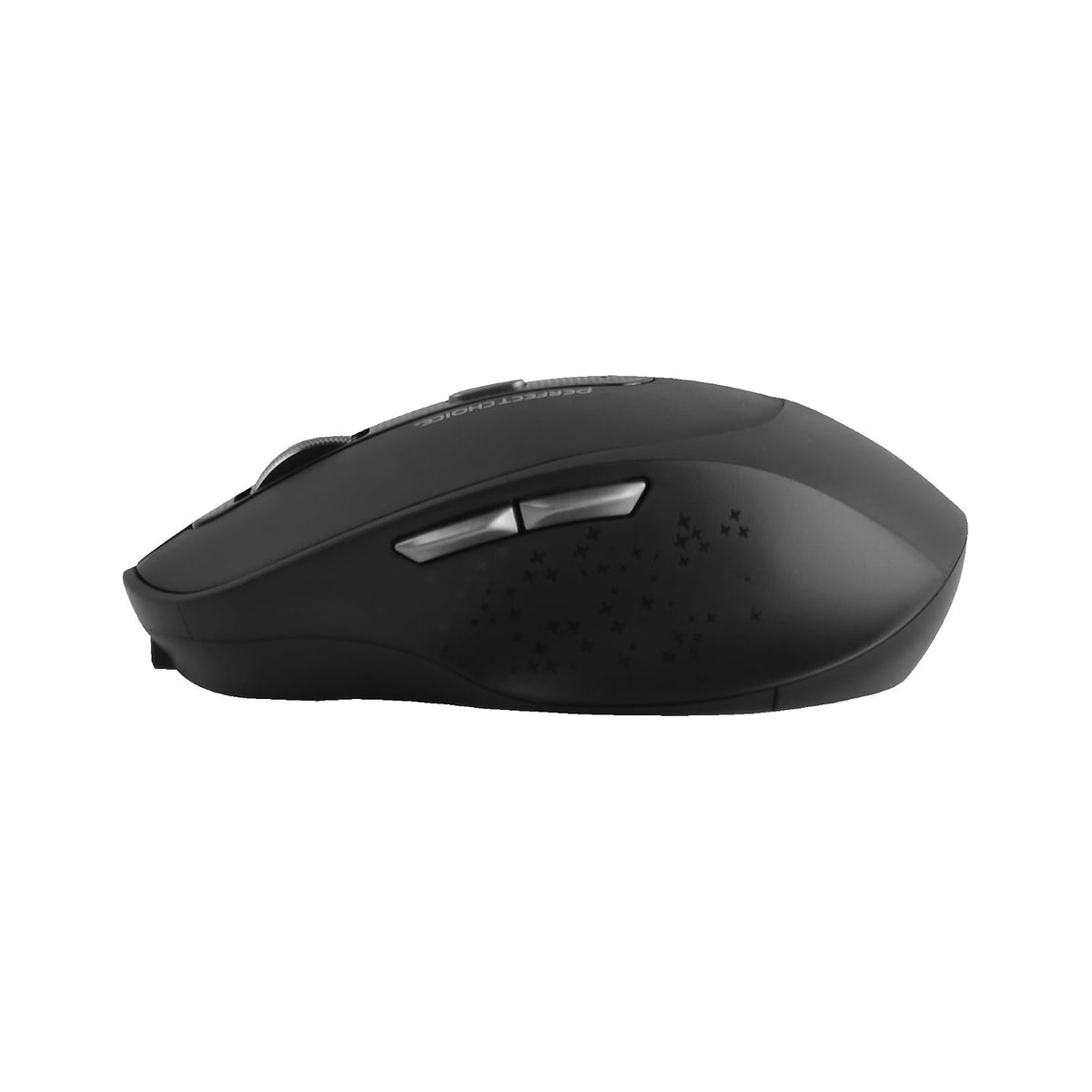 PERFECTCHOICE Perfect Choice Mouse Inalámbrico Clic Silencioso Recargable de Carga Rapida Tipo C dpi 1600 Clix (Negro)