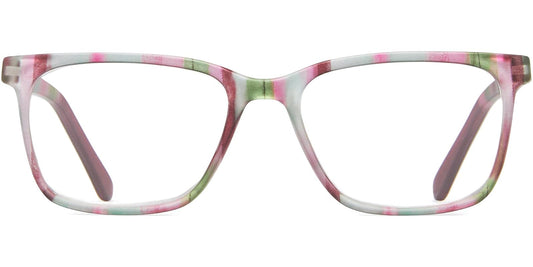 ICU Eyewear - Olivia - Pink/Merlot/Green - +1.25