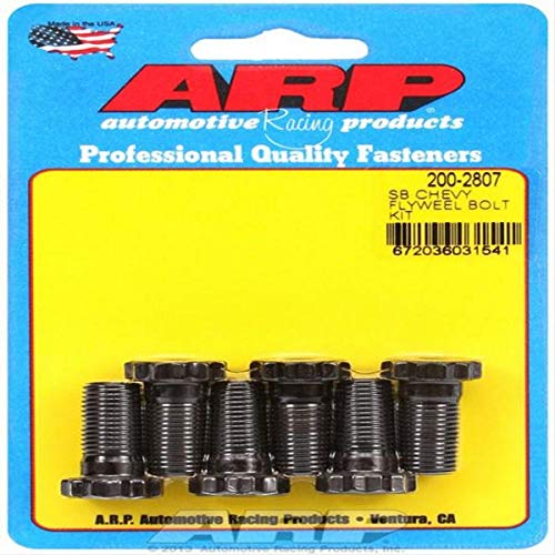 ARP 200-2807 Tornillo de Volante Trasero para Chevy de Bloque Pequeño, Negro, M10