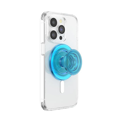 PopSockets Empuñadura para Teléfono con Soporte MagSafe - MagSafe - Azul (Electric Blue)